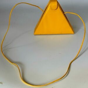 Gino Leather Triangle Purse